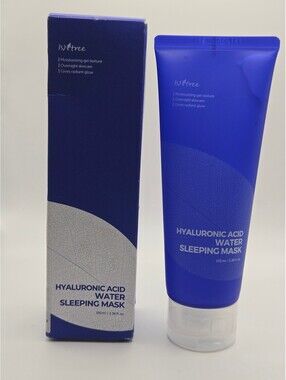 Isntree Hyaluronic Acid Water Sleeping Mask 100ml - Moisturizing Gel Texture